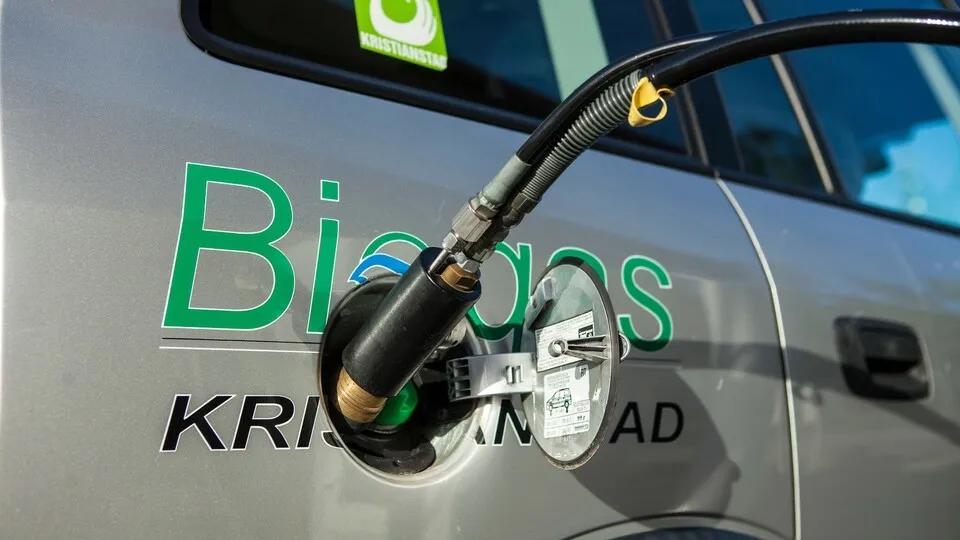 17 May 2011, Kristianstad, Sweden --- Biogas is used to fuel cars and municipal garbage trucks and buses. --- Image by © Mark Thiessen/National Geographic Creative/Corbis